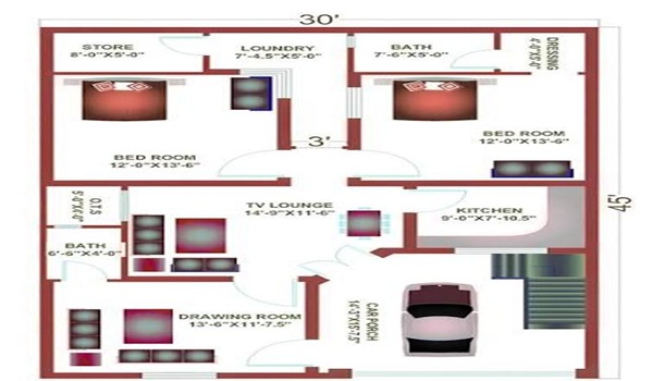 Featured Image of Sattva Ekatra 30x45 Plot Plan