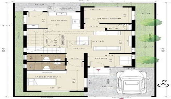 Featured Image of Sattva Ekatra 30x60 Plot Plan
