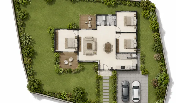 Featured Image of Sattva Ekatra Odd Dimension Plot Plan